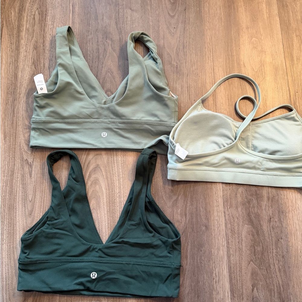 Lululemon Workout Bra Bundle x3 Size 10 - Picture 2 of 2